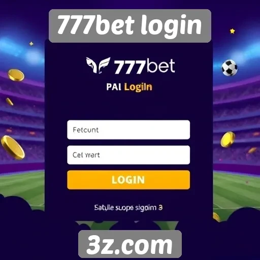 Registro e login no site 777bet